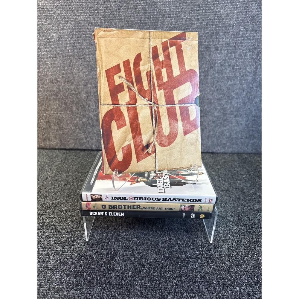 Lot of 4 DVDs~Ocean's 11, O Brother, Where art Thou?~Inglourious Bastards~Fight